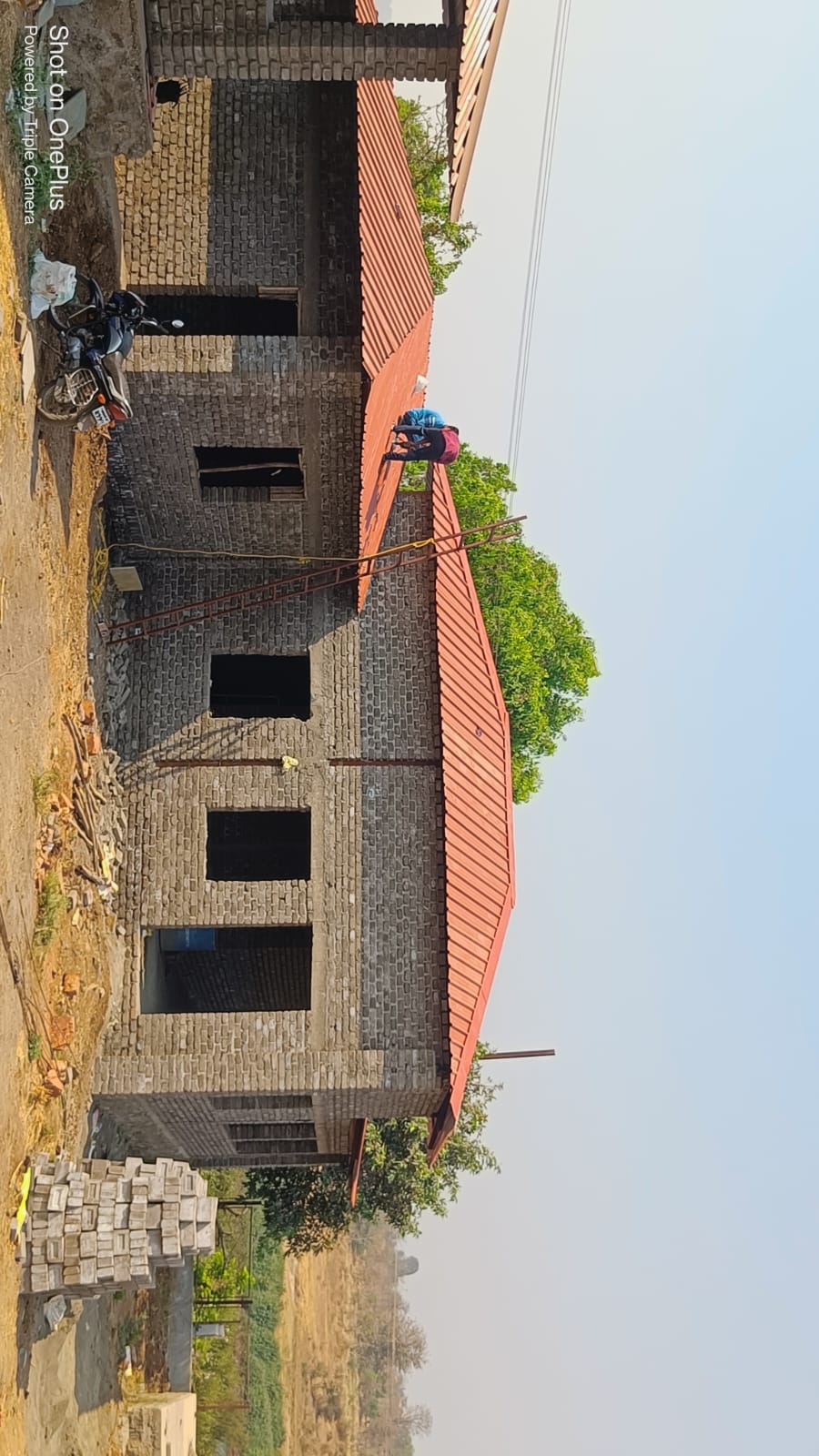 Farmhouse structure fabrication in Ingavali by AB Welding Work